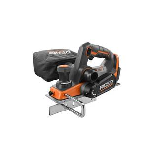lot 29001 image: RIDGID 18-Volt OCTANE Cordless Brushless 3-14 in. Hand Planer (Tool Only)