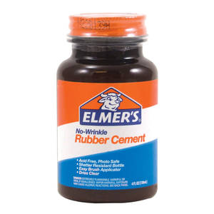 lot 29020 image: Elmers 4oz Rubber Cement (set of 2)