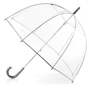 lot 29026 image: totes womens clear bubble umbrella