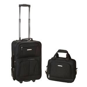 lot 29121 image: Rockland 2-Pc. Pattern Softside Luggage Set