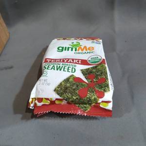 lot 29183 image: LOT OF GIMME ORGANIC TERIYAKI PREMIUM SEAWEED 18pk