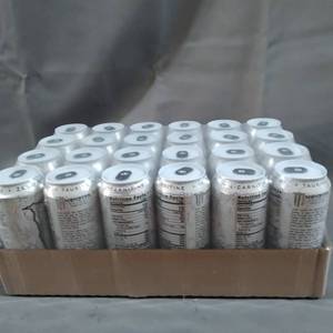 lot 29184 image: MONSTER ENERGY ZERO ULTRA ENERGY DRINK 24PK