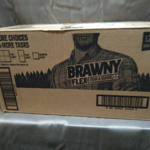 lot 29216 image: Brawny Flex Tear A Square- 12 rolls - paper towels