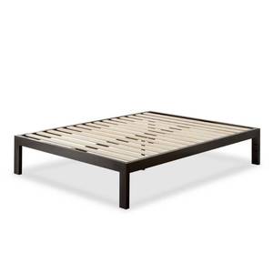 lot 28072 image: Zinus Lorrick Black Metal Queen Platform Bed Frame