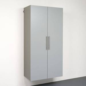 lot 28091 image: Prepac HangUps 36 Large Storage Cabinet- Retail$377.99