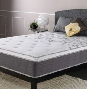 lot 28078 image: Sleep Master 12-Inch Big & Tall Support Plus Spring Mattress, Full