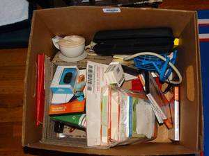 lot 19649 image: Box of Weight Watchers and Related Items