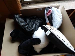 lot 19679 image: Lot of Stuffed Animals  Pillows and Misc.