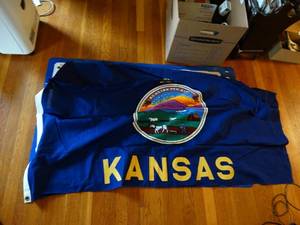 lot 19698 image: 3x5 Kansas State Flag