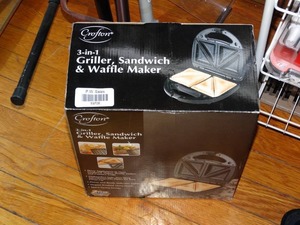 lot 19708 image: Waffle Sandwich Maker