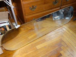 lot 19723 image: Oval Wall Mirror
