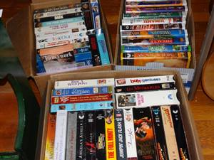 lot 19733 image: VHS Movies Lot