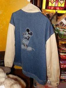 lot 19799 image: Large Disney Mickey Mouse Jean Jacket
