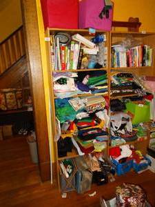 lot 19820 image: All Contents on Shelf - Large Lot of Quilting Material