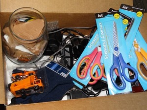 lot 19839 image: Lot of Craft Scissors  Phone & Misc