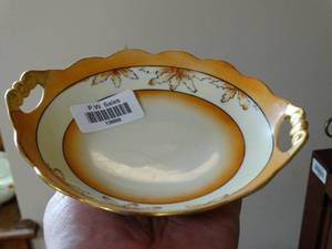lot 19888 image: Floppy Carnival Glass Platter and Austrian Item