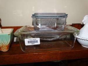 lot 19891 image: Clear Lidded Glass Dish
