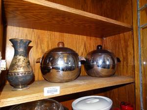 lot 19940 image: Mid Century Bar Ice Buckets