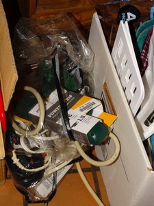 lot 19980 image: Powerstrip and Other Misc Cords