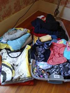 lot 35203 image: Womens large and plus size shirts, blouses and other tops