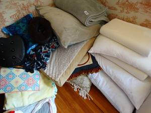 lot 35199 image: Pillows and Blankets - Huge Lot in Upstairs Bedroom