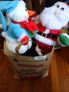 lot 35197 image: Lot of All New Gift Items - Christmas Plush, Tea Diffusers and Light Sticks