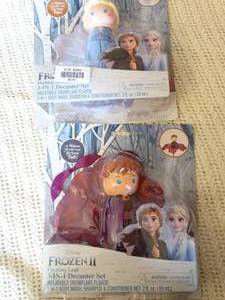 lot 35181 image: Two bathtub decanter toys - Frozen II