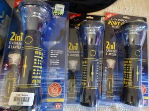 lot 35175 image: Lot of 3 Flashlights - Can run on Water