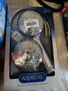 lot 35174 image: New Shower Aqualuxe Shower Head