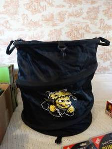 lot 35173 image: New Pop Up WSU Shocker Soft Sided Cooler - Snaps Closed for Easy Storage