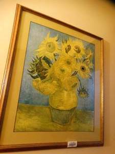 lot 19994 image: Framed Floral Art