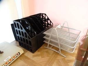 lot 35015 image: Plastic File Organizers