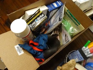 lot 35043 image: Lot of Office Supplies & Sewing Items