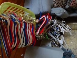 lot 35107 image: Lot of Plastic Hangers