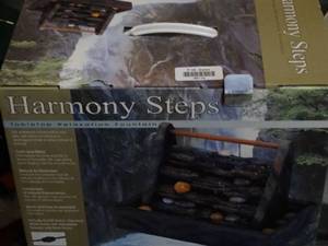 lot 35116 image: Harmony Steps Tabletop Relaxation Fountain