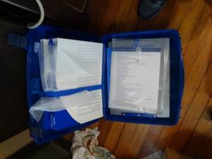 lot 35128 image: Plastic Paper Organizer