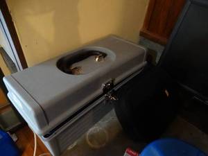 lot 35134 image: Grey Toolbox with Assorted Tools