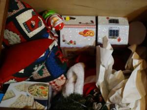 lot 35148 image: Lot of Christmas Decor