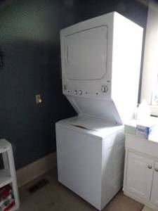 lot 35223 image: GE Stack Washer and Dryer