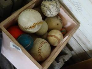 lot 35278 image: Lot of Sports Balls and Rackets