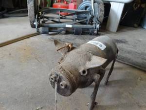 lot 35285 image: Metal Pig Decoration
