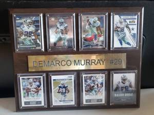 lot 1369 image: Demarco Murry #29 plaque