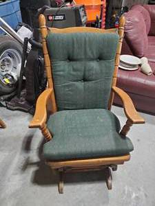 lot 1375 image: wood glider