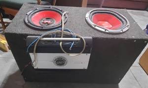 lot 1381 image: sony explode subwoofers