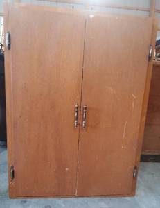 lot 1410 image: Wall shelf cabinet