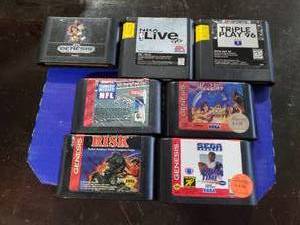 lot 1414 image: SEGA Genesis Games