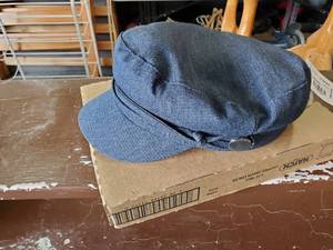 lot 1450 image: Dark Denim hat NEW