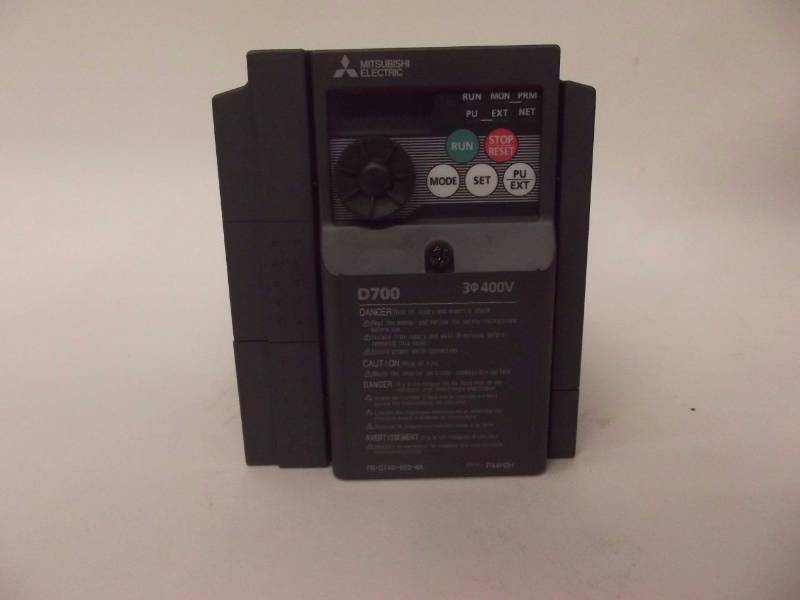 lot 9011 image: Mitsubishi D700 3PH Inverter AC Drive FR-0740-050-NA