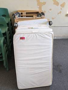 lot 27512 image: Lot Of Baby Crib Parts And Pieces