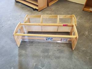 lot 27533 image: (2) Childrens Toy Holders